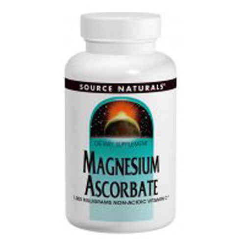 Magnesium Ascorbate 60 tabs By Source Naturals