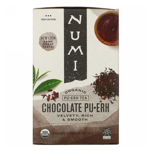 Puerh Chocolate 16 bags By Numi Tea