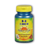 Nature's Life, Vitamin D-3 Cholecalciferol, 2000 IU, 240 caps
