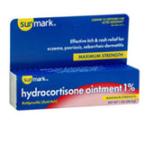 Sunmark, Sunmark Hydrocortisone Ointment 1% Maximum Strength, Count of 1