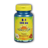 Nature's Life, Vitamin B-1, 500 mg, 50 tabs