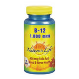 Nature's Life, Vitamin B-12, 1000 mcg, 100 tabs