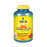 Vitamin E d-Alpha & Mixed Tocopherols 250 softgels By Nature's Life