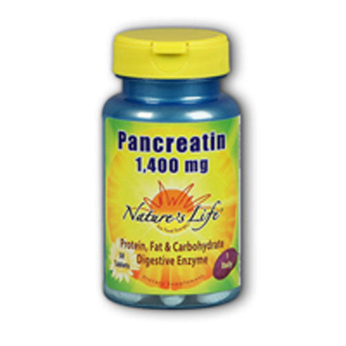 Nature's Life, Pancreatin, 1400 mg, 250 tabs