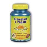 Nature's Life, Bromelain & Papain, 250/250 mg, 100 vcaps