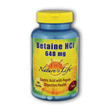 Nature's Life, Betaine HCl, 648 mg, 250 caps