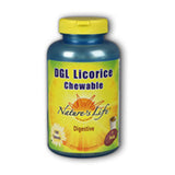 Nature's Life, DGL Licorice Chewable, 380 mg, Mocha 100 chews