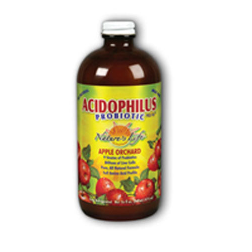 Acidophilus Pro 96 Liquid Apple Orchard 16 oz By Nature's Life