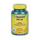 Nature's Life, L-Tyrosine, 500 mg, 100 caps