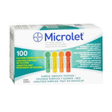 Bayer Microlet Colored Lancets 100 each by Bayer