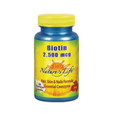 Nature's Life, Biotin, 2500 mcg, 100 caps
