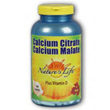 Nature's Life, Calcium Citrate & Malate, 1000 mg, 120 tabs
