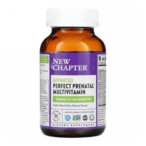 Perfect Prenatal Multivitamin 96 tabs By New Chapter