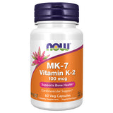 Now Foods, MK-7 Vitamin K-2, 100 mcg, 60 vcaps