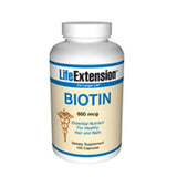 Life Extension, Biotin, 600 MCG, 100 caps