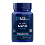 Life Extension, No Flush Niacin, 640 mg, 100 Caps
