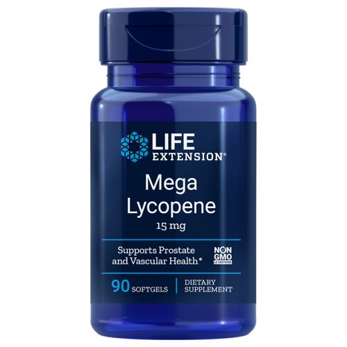 Life Extension, Mega Lycopene Extract, 15 mg, 90 sgels