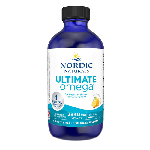 Ultimate Omega Lemon 4 oz By Nordic Naturals