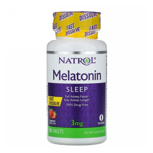 Melatonin Fast Dissolve 90 tabs By Natrol