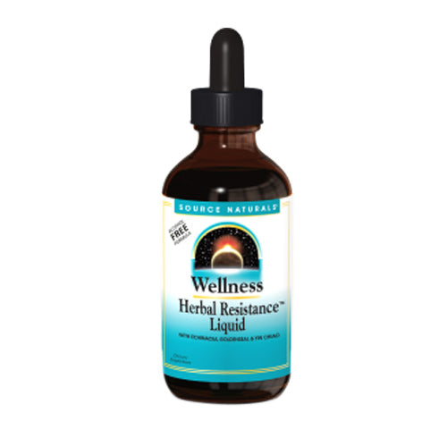 Source Naturals, Wellness Herbal Resistance Liquid, 120 Caps