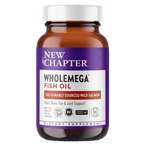 Wholemega Whole Fish Oil 180 softgel By New Chapter