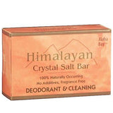 Aloha Bay, Himalayan Bath Salts and Scrubs Crystal Bath Bar Unscented, 9 Oz