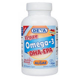 Deva Vegan Vitamins, DHA & EPA - Omega-3 Vegan, 90 VCAP