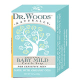 Dr.Woods Products, Castile Bar Soap, BABYMILD 5.25 OZ