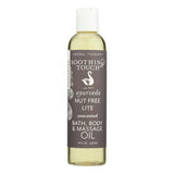 Soothing Touch, Massage Oil Nut Free Lite, Nut Free Lite, 8 Oz
