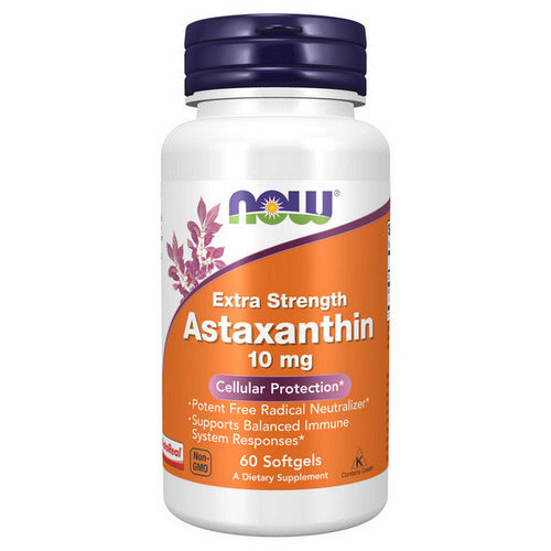 Now Foods, Astaxanthin, 10 mg, 60 sgels