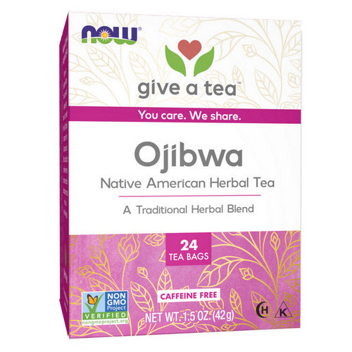 Now Foods, Ojibwa Herbal Cleansing Tea, 24 bags