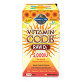 Garden of Life, Vitamin Code RAW D3, 5000 iu, 60 caps