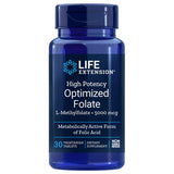Life Extension, High Potency Optimized Folate, 8500 mcg DFE, 30 Vegetarian Tablets