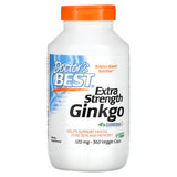 Doctors Best, Extra Strength Ginkgo, 120 mg, 360 Veggi Caps