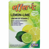 Effer-C Lemon-Lime Newly Reformulated 30 Pkt/Box By Now Foods