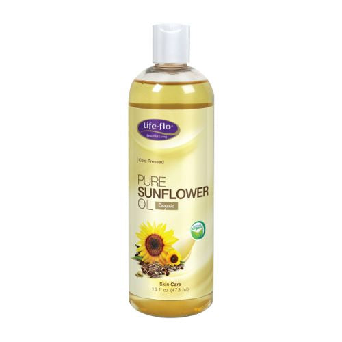 Pure Sunflower Oil 16 oz By Life-Flo