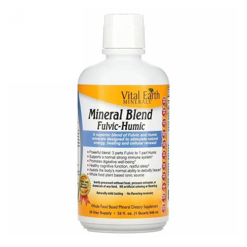 Vital Earth Minerals, Fulvic-Humic Mineral Blend, 32 oz