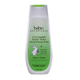Cucumber Aloe Vera Clean Sport Shampoo 8 oz By Babo Botanicals