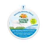 Solid Air Freshener 8 oz, Pure Linen by Citrus Magic