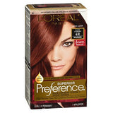 L'oreal, LOreal Superior Preference Fade Defying Hair Color And Shine System 4R Dark Auburn, dark auburn 1 each