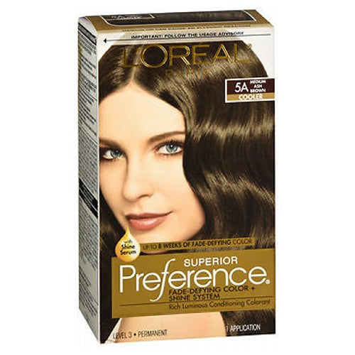 LOreal Superior Preference Hair Color Medium Ash Brown 1 each By L'oreal