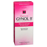 Options Gynol Ii Extra Strength Vaginal Contraceptive Jelly 2.85 oz By Options
