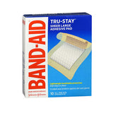 Band-Aid, Johnson & Johnson Band-Aid Adhesive Pads Bandages, Count of 10