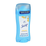 Secret Anti-Perspirant Deodorant Invisible Solid Spring Breeze 2.6 oz By Secret