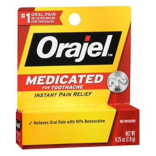 Orajel Regular Strength Toothache Pain Relief Gel Count of 1 By Orajel