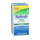 Refresh Plus Lubricant Eye Drops Single-Use Containers 70 Count By Refresh