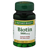 Nature's Bounty, Nature's Bounty Biotin, 100 tabs