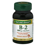 Sundown Naturals, Nature's Bounty Vitamin B-2, 100 mg, Count of 1