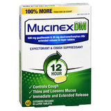 Mucinex Dm, Mucinex Dm Cough Suppressant Extended Release, 40 Tabs