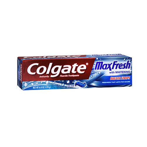 Colgate, Colgate Max Fresh Whitening Toothpaste Cool Mint, cool mint 6 oz